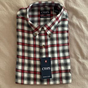 Chaps brushed flannel long sleeve
